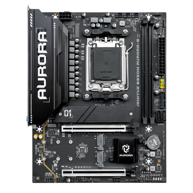 JGINYUE B850M AURORA-B New Mot - Am5 Micro Atx Pcie 5.0 Motherboard review and price