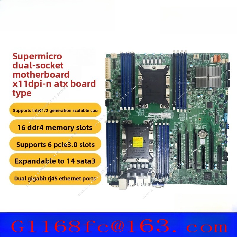 High Quality Professional X11D - C621 Dual Cpu Motherboard review and price