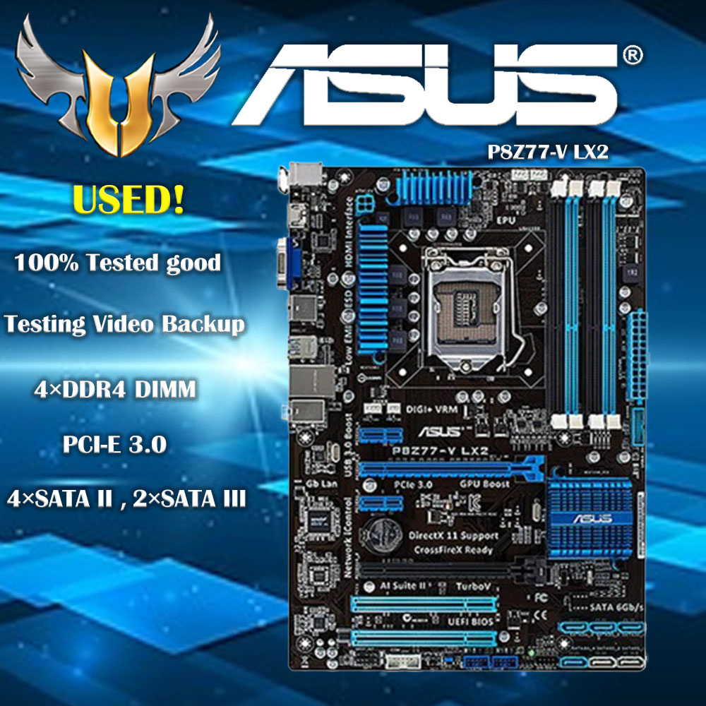 Asus P8Z77-V LX2 P8Z77V LX Ran - X870E Atx Motherboard review and price