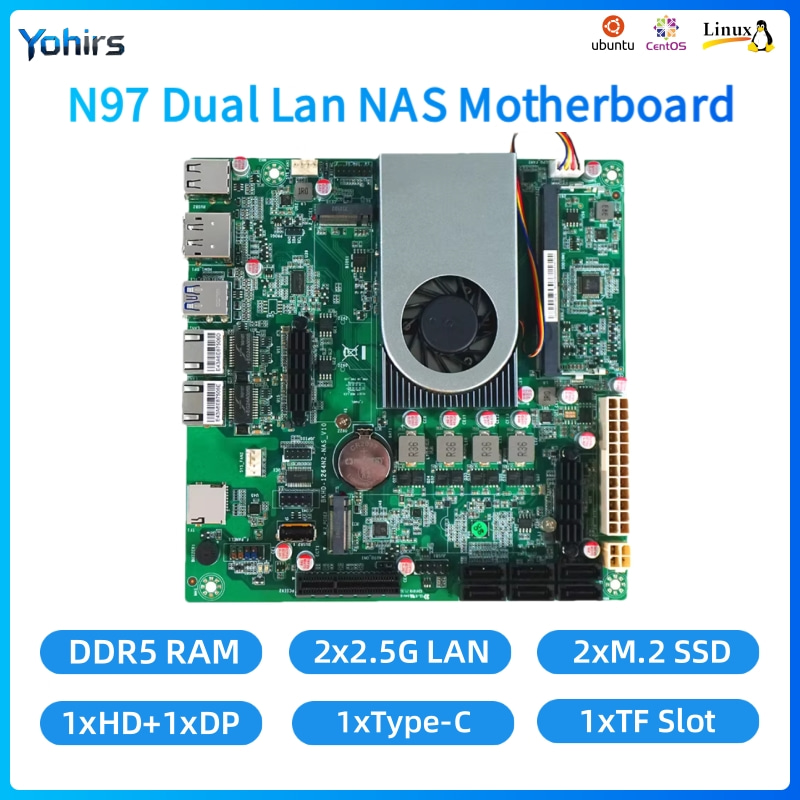 Yohirs NAS Motherboard Mini IT - Mini Itx Dual 2.5G Nas Motherboard review and price