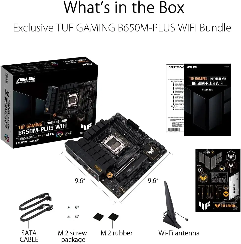 ASUS TUF GAMING B650M PLUS WIF - X870E Atx Motherboard review and price