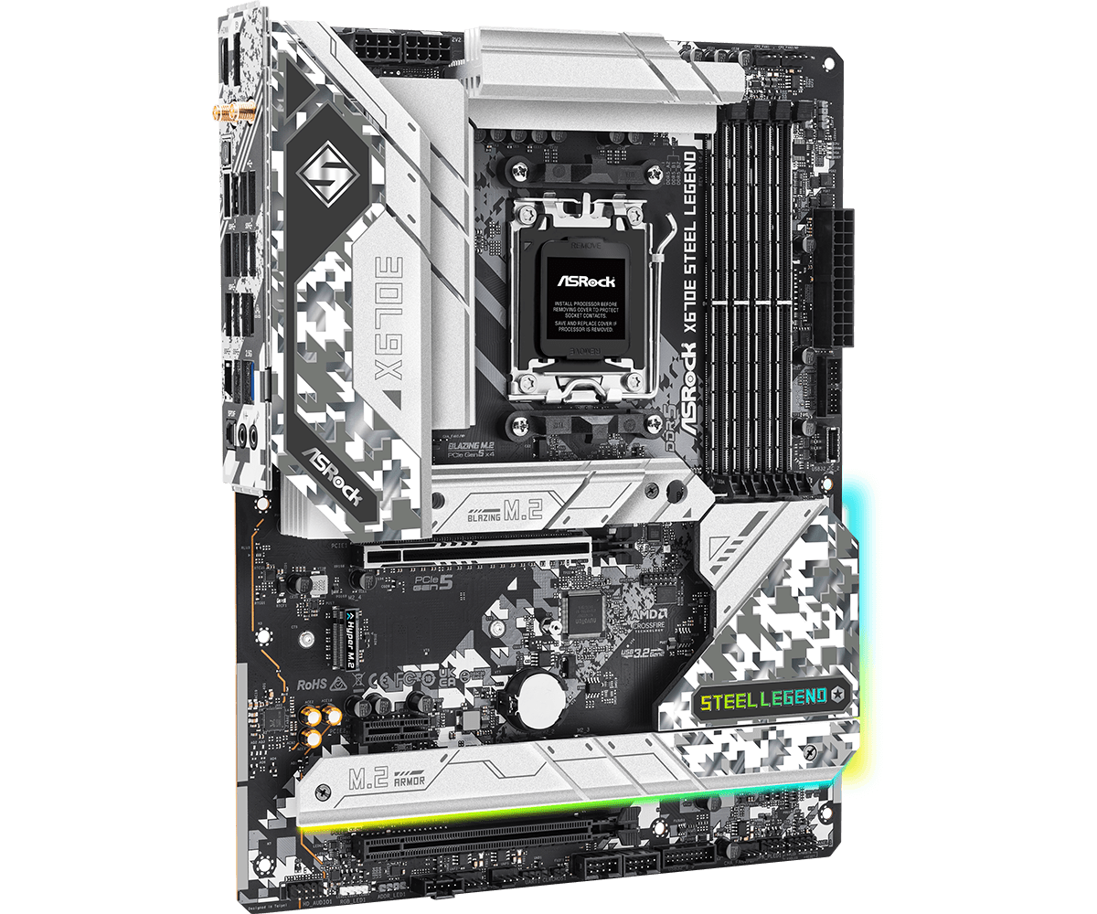ASROCK X670E STEEL LEGEND X670 - X870E Atx Motherboard review and price