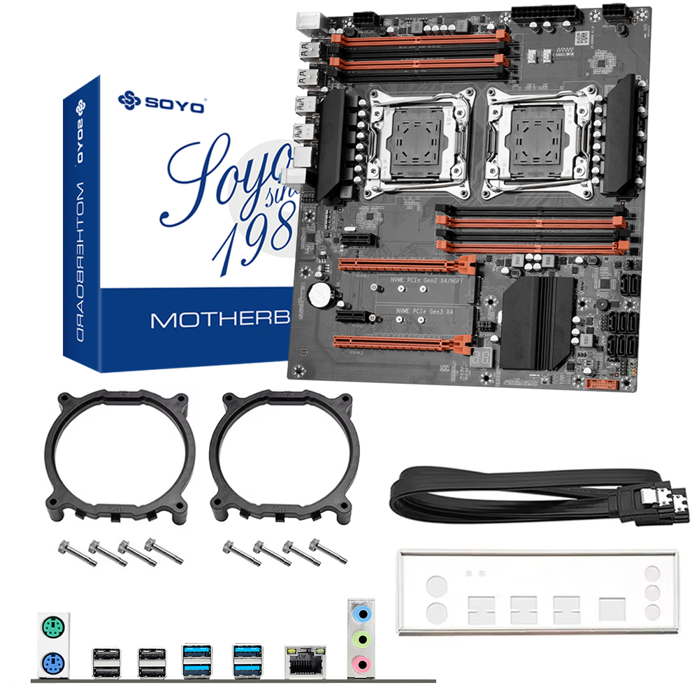 SOYO X99 Dual Gaming Motherboa - Dual Lga2011-3 Server Motherboard Combo review and price