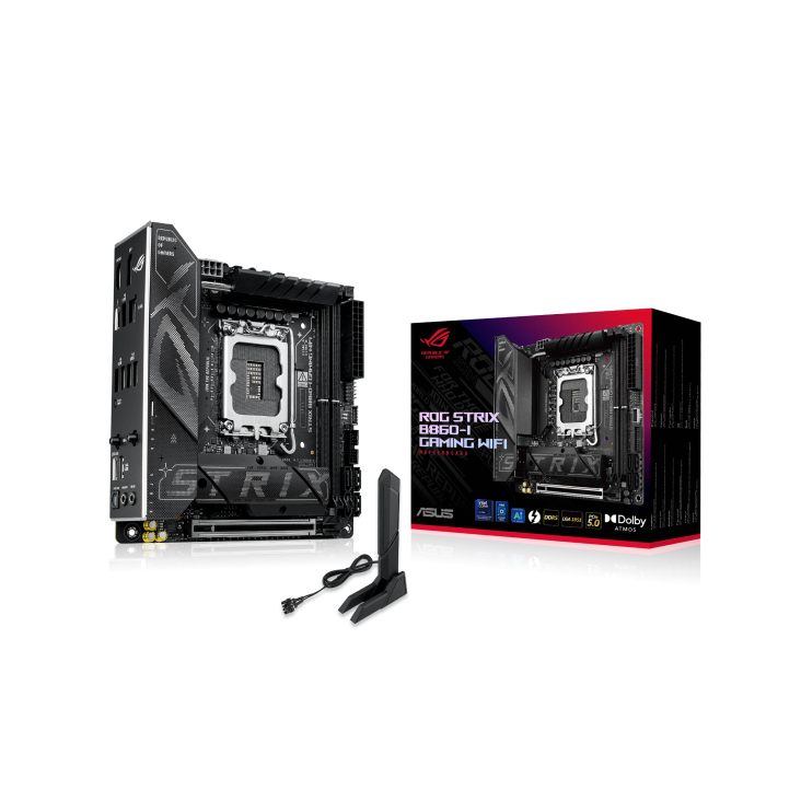 2025 ROG STRIX B860-I GAMING W - Lga1851 Gaming Motherboard review and price
