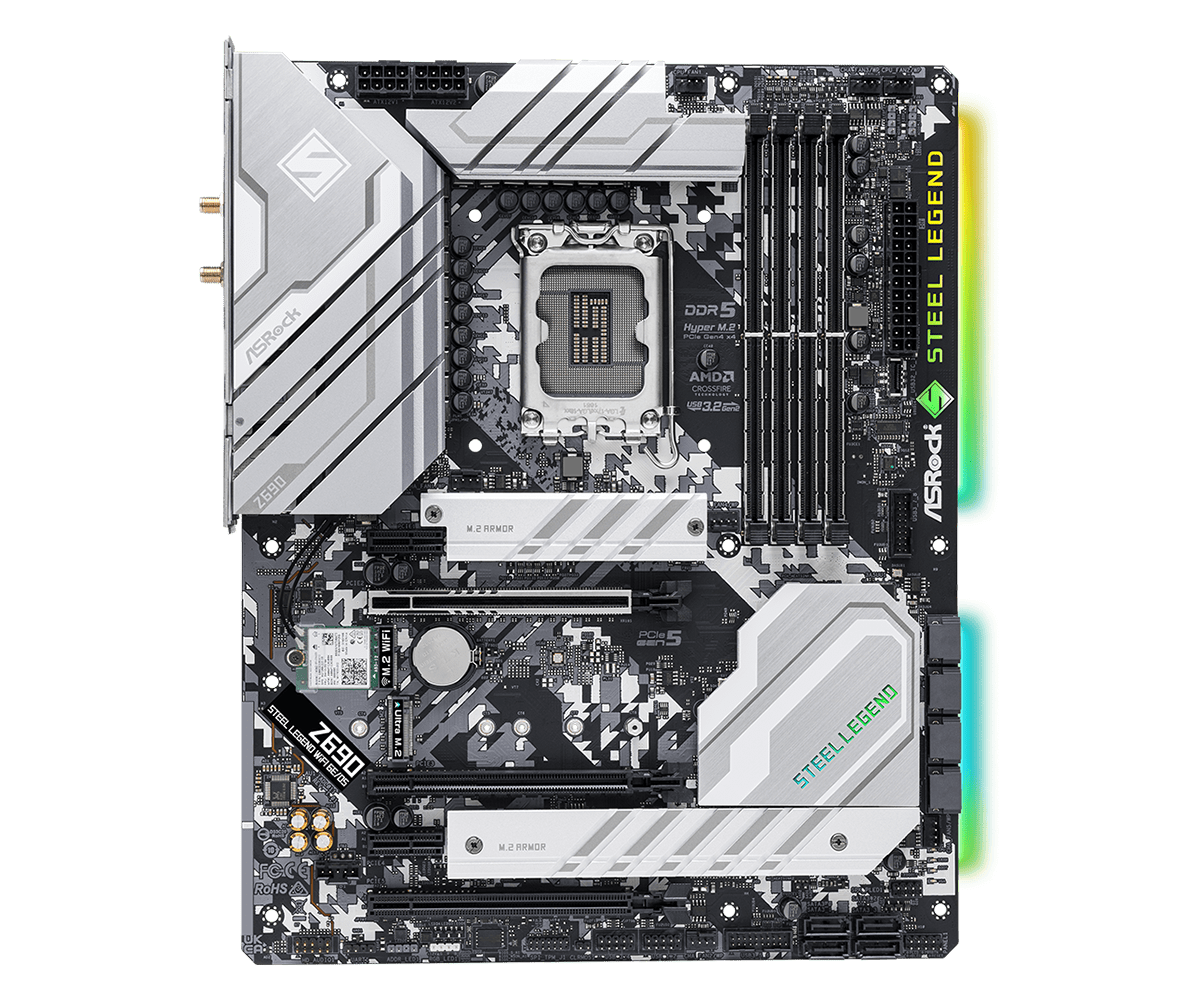 Z690 LGA1700 Motherboard ASROC - X870E Atx Motherboard review and price