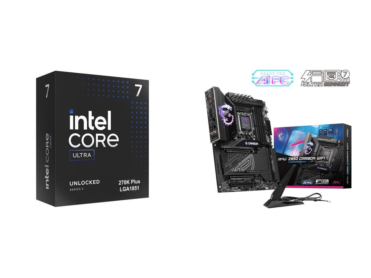 CPU Motherboard Combo -  Intel - Z890 Wi-Fi 7 Motherboard review and price
