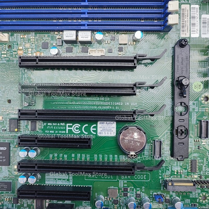 95%new LGA3647 Dual CPU Server - C621 Dual Cpu Motherboard review and price