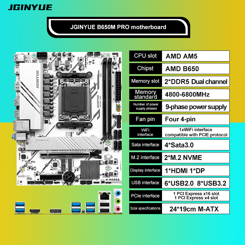 PRO B650M MATX AMD B650 DDR5 6 - X870E Atx Motherboard review and price